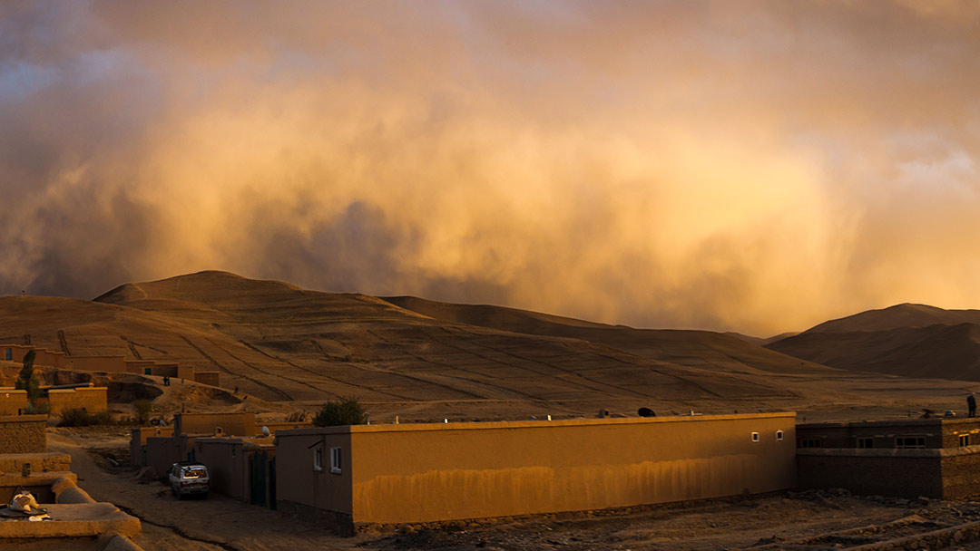 photo of sandstorm