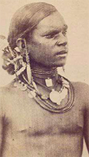 image of Oraon man 1868