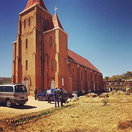 church at Betafo, Madagascar