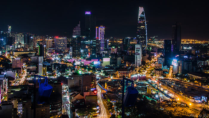 Ho Chi Minh City skyline