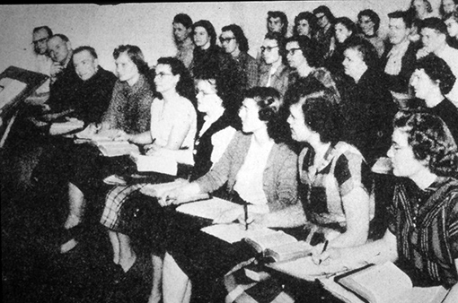 photo of adult students in classroom