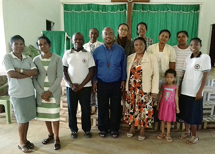 photo of Madagascar prison ministry team