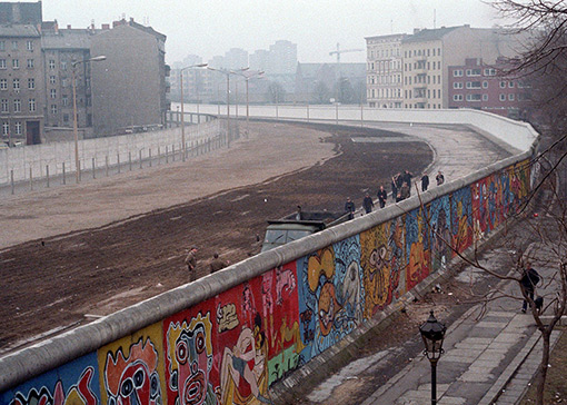 photo of the Berlin wall