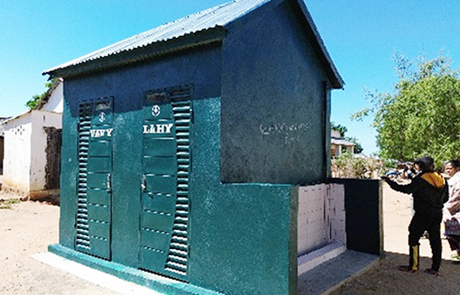 bathrooms and shower building