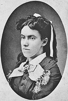 vintage portrait of woman