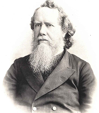 vintage photo of man with full beard