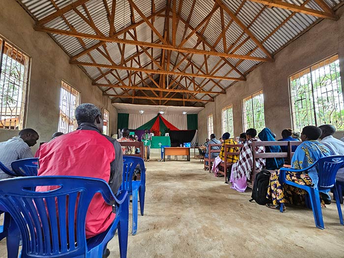 people seated in building in Tanzania