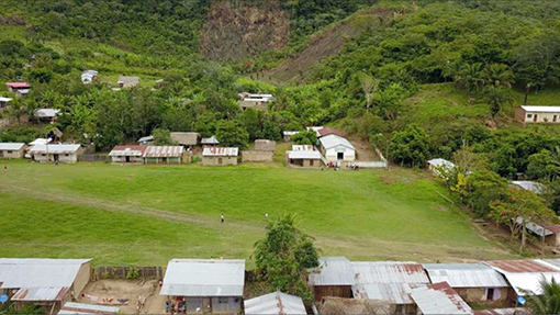 mountain village in Bolivia