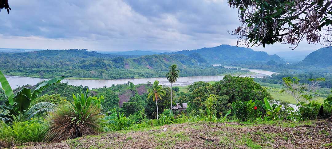 view of islands of Papua New Guinea